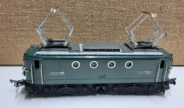 Black Painted Toy Locomotive Set. A Wooden Train Toy