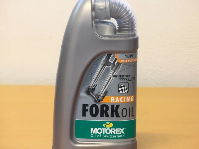 14,95€/l Motorex Racing Fork Oil SAE 10W 2 x 1 L Gabelöl für hohe Beanspruchung