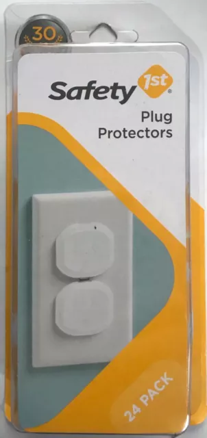 Safety 1st. - Plug Protectors - Pack of 24 - Shock Protection - Brand New-Sealed