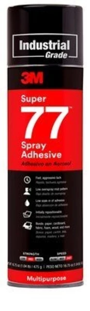 3M 77 Super Multipurpose Spray Adhesive (Case of 12)