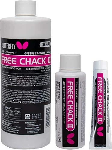Butterfly Table Tennis Racket Glue Free Chack II - 20ml - Great for