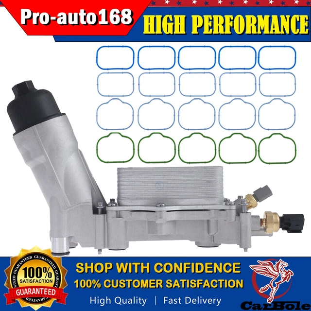 UPGRADED ALUMINUM HOUSING Oil filter assembly For 20112022 Jeep Dodge