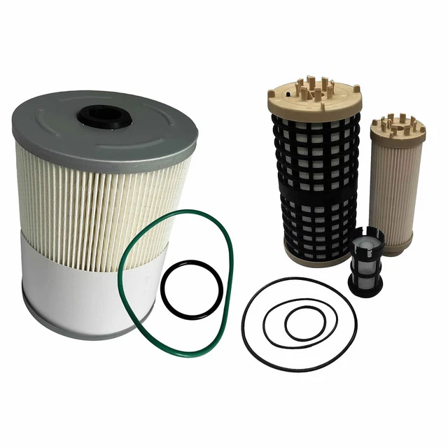 FUEL FILTER SET For Detroit Diesel DD13 DD15 DD16 Freightliner PF9924