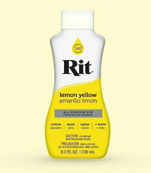 Tinte líquido Rit - tinte amarillo limón