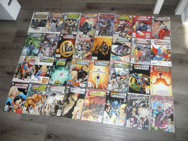 Legion of Superheroes DC Comic Lot 1-30 Run! 2005 series