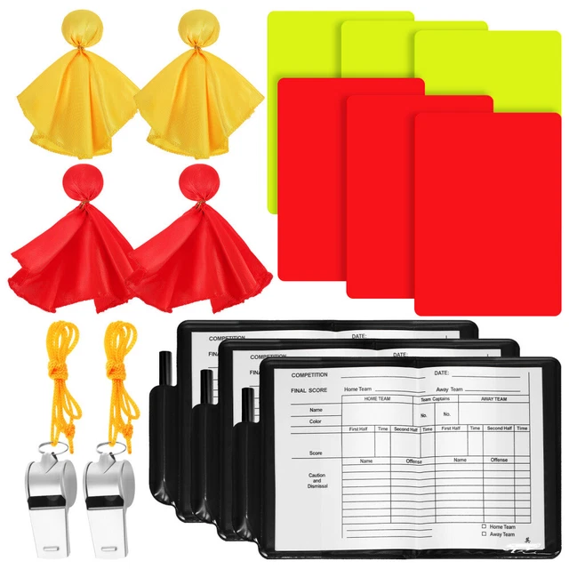 Soccer Red Cards Referee Scoreboard/Substitution Board/