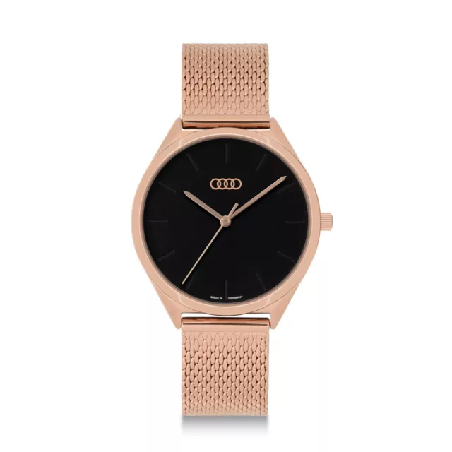 Audi Montre Femmes Montre pour Femme or Rose Noir 3102200400