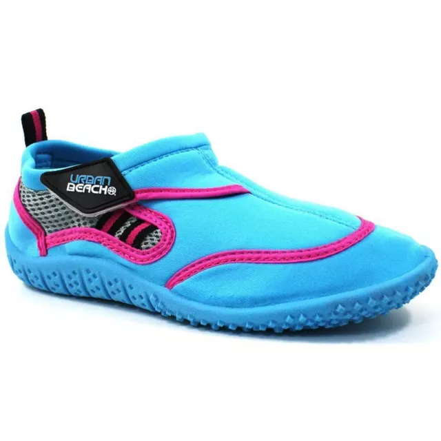 Bambini Acquamarina Scarpe Urban Beach Piscina Impermeabile Vacanza Taglia UK 1