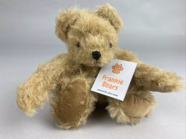 Frankie Bears EICHE kleiner Plüsch-Teddybär Made in England - Ex-Shop-Lager