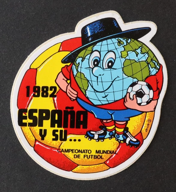 Adesivo Sticker Vintage Autocollant Aufkleber Espana 82 World Cup 1982