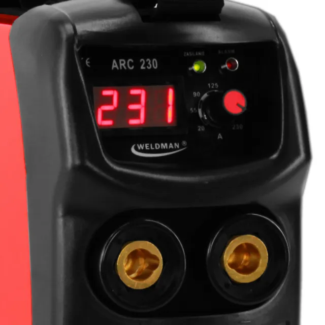 Weldman® ARC 230 Poste à souder Inverter soudage MMA 230A ARC - KIT 2