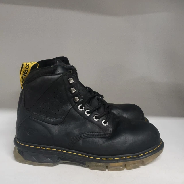 DR MARTENS BRITTON Steel Toe Boot Black Mens Size 11M READ DESCRIPTION 69.99 PicClick