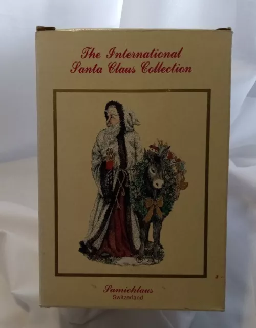 1993 - The International Santa Claus Collection Samichlaus Switzerland  With Box