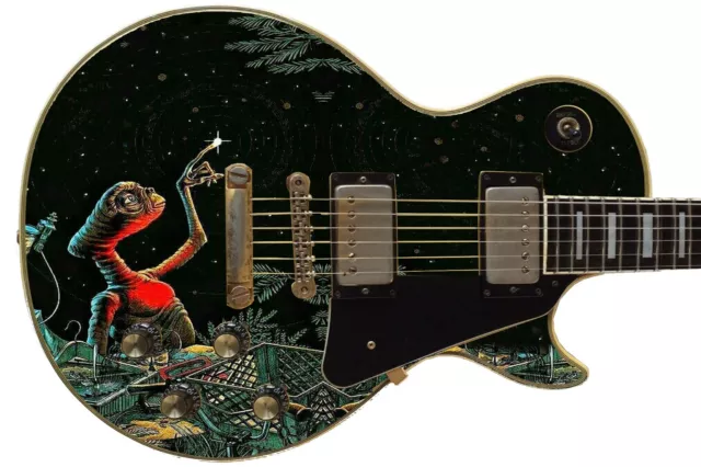 Guitar Skin Axe Wrap E.T. Extra-Terrestrial Old Vibe Poster Right Electric 223