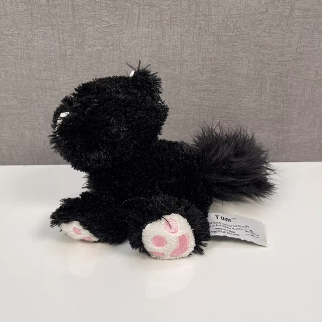 RUSS TOM THE Black Cat Plush Soft Toy 8" £7.50 PicClick UK