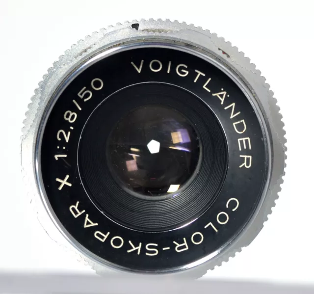 Voigtländer Color-Skopar X 2,8/50mm Objektiv für Bessamatic / Ultramatic