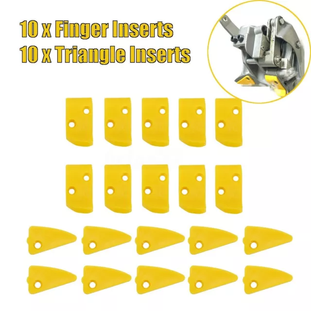 Inserts doigt et triangle faciles à utiliser pour changeur de pneus Corghi/Hunt