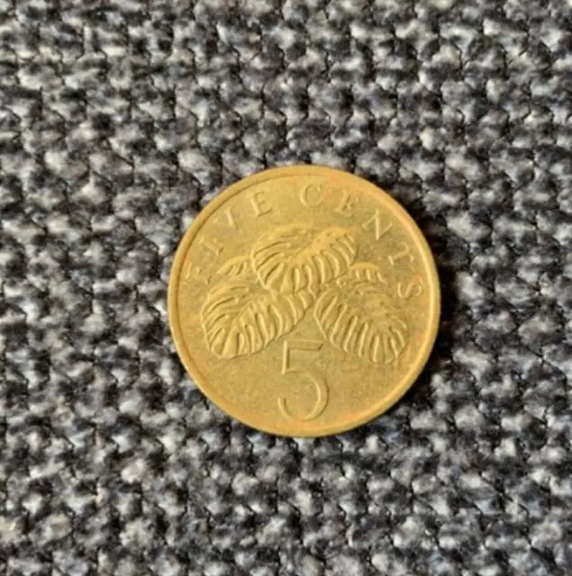 5 Cent 1986 Singapur (Five Cents) KM# 50 (A)