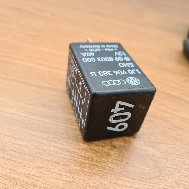 VW GOLF MK4 Fuel Pump Relay 409 Genuine 1J0906383B £10.00 PicClick UK