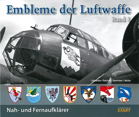 Urbanke: Embleme der Luftwaffe Band 1: Aufklärer Handbuch/Modellbau/Fotos/Bilder