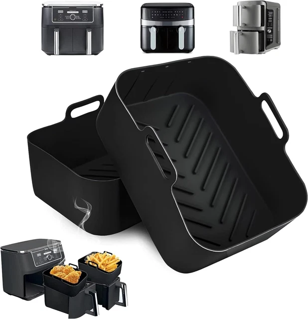 Silikonform Für Ninja Heißluftfritteuse - 2-teiliges Zubehör Für SL400EU