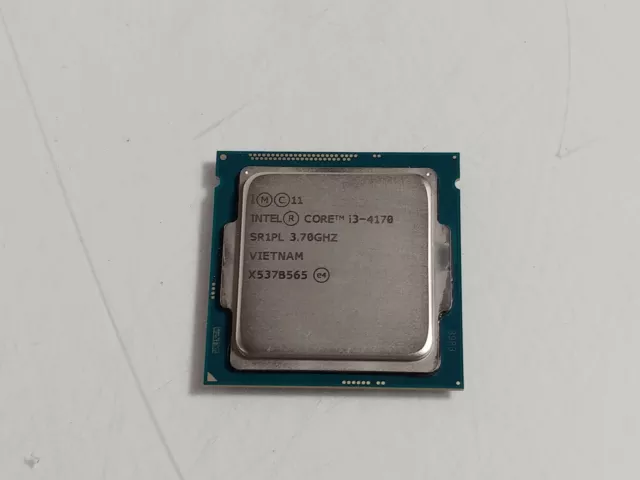 Lot of 10 Intel SR1PL Intel Core i3-4170 3.7 GHz LGA 1150 Desktop CPU