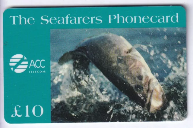 Marine Satellite  Telecarte / Phonecard .. U.k 10£ Seafarers Poisson Fish 99 +N°