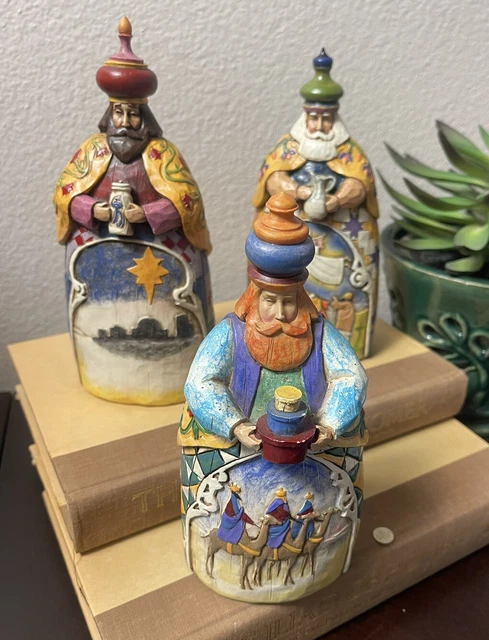 2003 Jim Shore Heartwood Creek Let Every Heart Prepare Him Room Three Wise Men