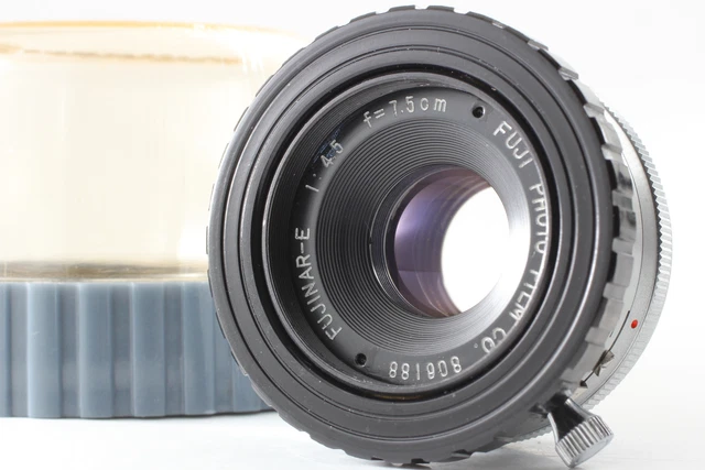 EXCELLENT++++] FUJI FUJINAR-E 75mm F/4.5 Enlarging Lens w/Case 