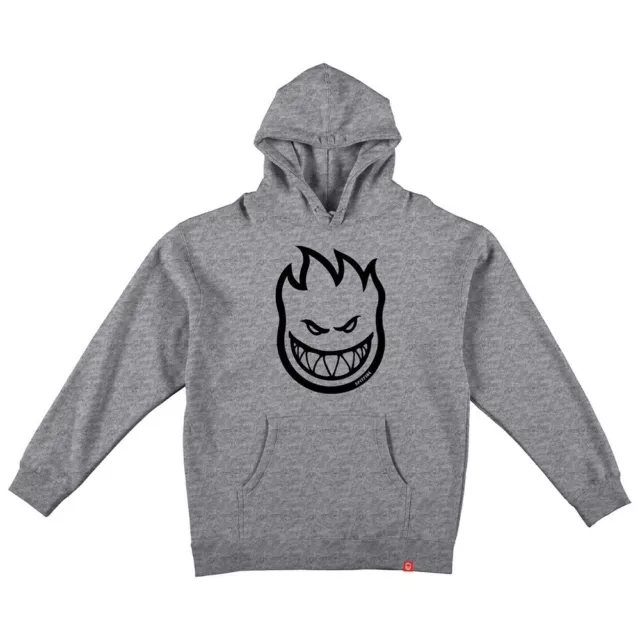 Spitfire Bighead Heather Black Youth Hoodie