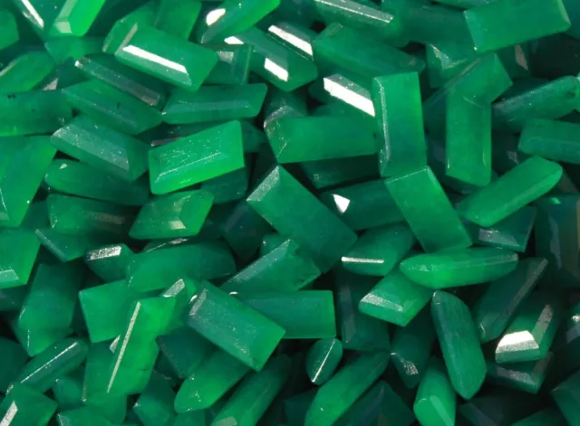 5000Ct/1 KG Certified Natural Green Emerald Gemstone Wholesale Lot Fast Shipping