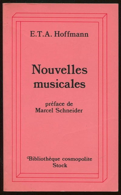 #109832 E. T. A. Hoffmann, Nouvelles musicales