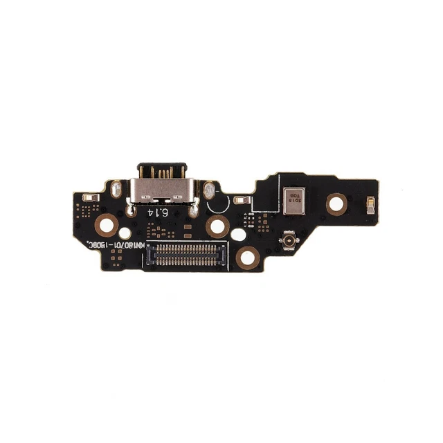 Connecteur De Charge Micro Pour Nokia 7.2 (TA-1181/1196) - Noir, Neuf D'origine