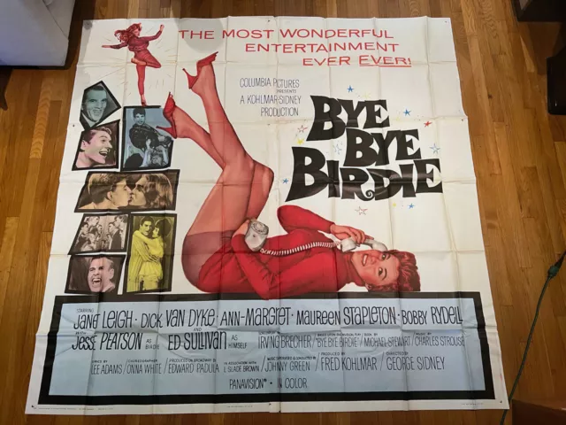 BYE BYE BIRDIE (1963) 30659 Movie Poster  Original U.S. Six-Sheet  Ann-Margret