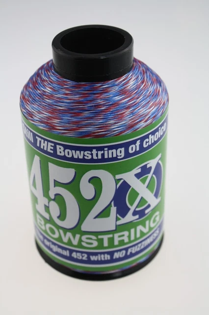 Red/White/Blue Speckled 1/8lb BCY 452X Bowstring Material Bow String Making