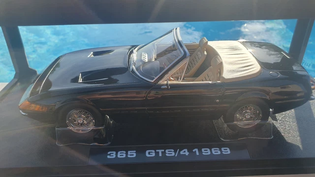 FERRARI 365 GTS/4 1969 MOVIE Miami Vice + 1 FIGURINES SUNNY 1:18 KK
