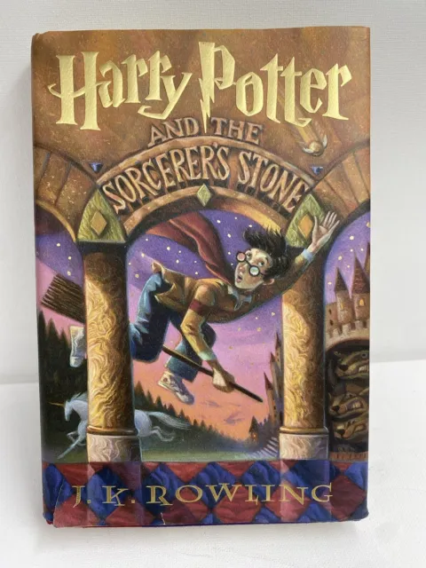 Harry Potter and the Sorcerers Stone Book 1. Hardcover/Dust Jacket J/k Rowling