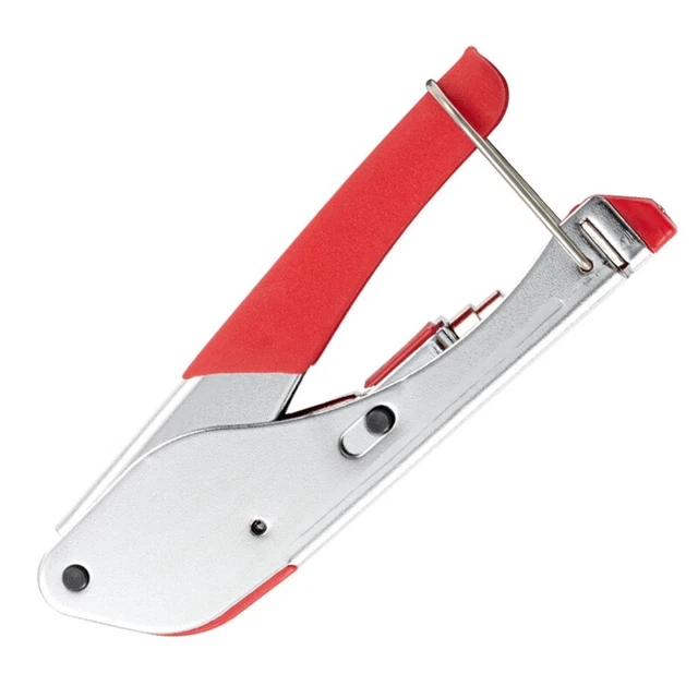 Coaxial Compression Tool with Instruction Manual Coax Cable Crimper Cable