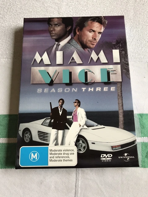 MIAMI VICE : Season 3 (DVD, 1986) Reg 2,4,5 VGC Don Johnson