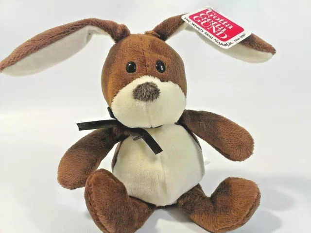 Gund Hoppy Days Bunny Rabbit Plush Busy Beans Stuffed Animal 320004 Soft Toy 6"