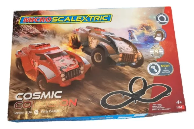 Scalextric cosmic hot sale collision