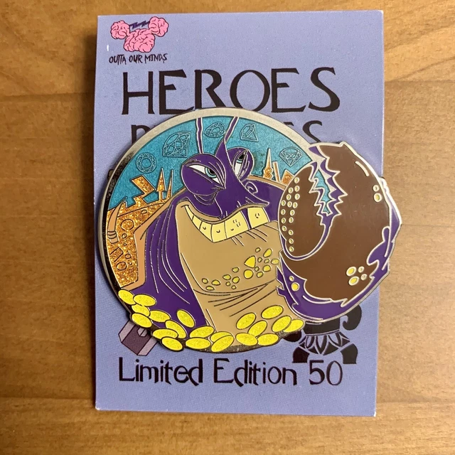 DISNEY TAMATOA SHINY Crab Moana FANTASY Profile LE 50 Outta Pin Like