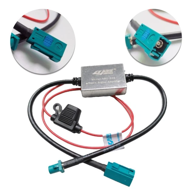 Antenne Amplificateur Fil Remplacement Véhicule Inline Plastique Pièces