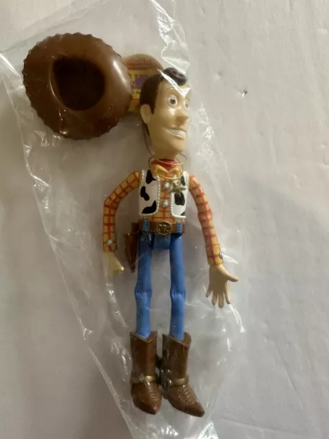 Walt Disney’s World On Ice Toy Story Woody. New, TAG,sealed Bag. 1996 RARE RARE!