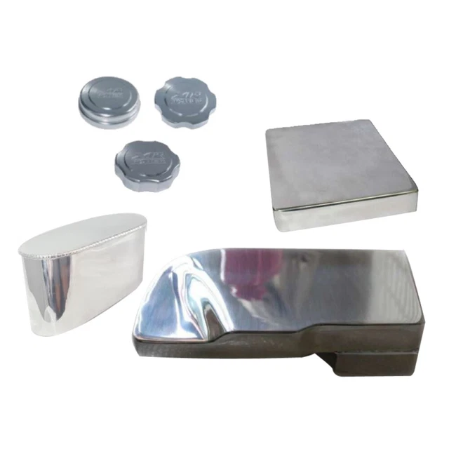 ALLOY ENGINE BAY Dress Up Kit Caps ECU Fuse Brake for Ford FG MK1 6cyl INC XR6 EUR 248,77