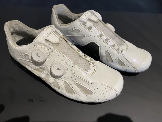 Lake CX302 White Cycling Shoes Size 41