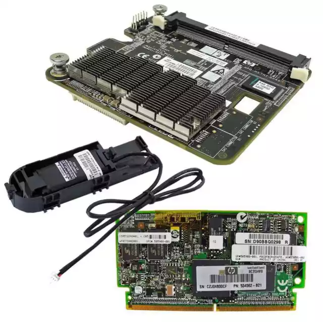 HP Smart Array P711M 6 GB controller RAID SAS 1 GB FBWC + BBU 537156-001