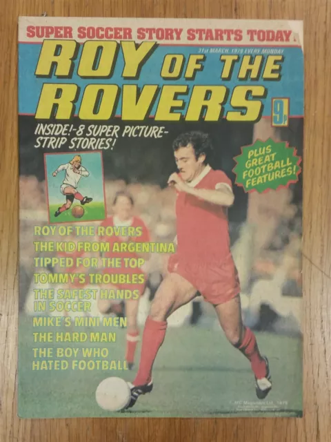 Roy Of The Rovers 31St March 1979 Ipc British Weekly Uk Comic _