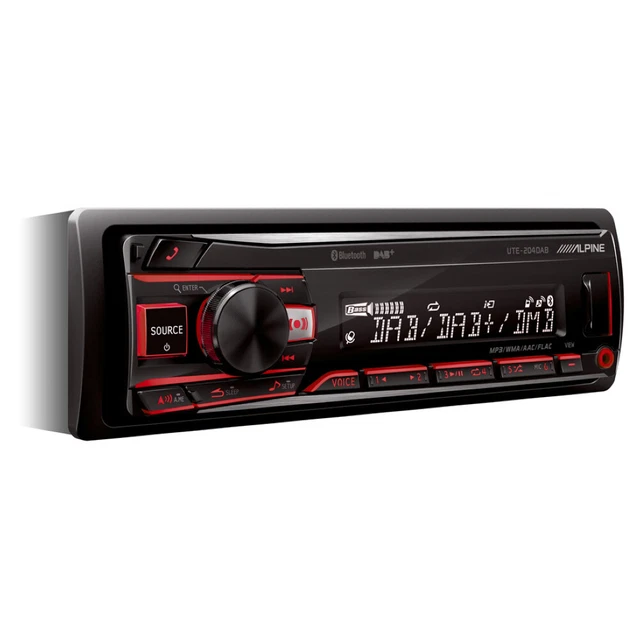1 ALPINE UTE-204DAB stereo autoradio 1 din digital media ricevitore dab ...