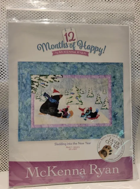 Pattern only: 12 months of Happy  by McKenna Ryan: Block 1 January